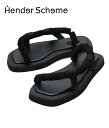 エンダースキーマ サンダル メンズ 【送料無料】Hender Scheme / エンダースキーマ : curvaceous : カーベイシャス カーヴィシャス 合成皮革 ボリューミー サンダル 耐熱性 耐寒性 柔軟性 弾力性 メンズ レディース ユニセックス : ol-rs-cur【COR】【DEA】