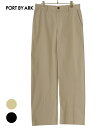 PORT BY ARK / ポートバイアーク : Curve Trousers / 全2色 : カーブ トラウザーズ メンズ パンツ スラックス 定番 バーバリー生地 レギュラーフィット カジュアル クラシカルスタイル ARKnets アークネッツ : PO15-P002【COR】【BJB】