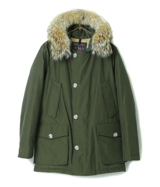 【期間限定送料無料】WOOLRICH / ウールリッチ ： ARCTIC PARKA ML -DARK GREEN- ： ウールリッチ アウター ダウンジャケット アークティック パーカー 定番 秋冬 メンズ ミディアム 正規取り扱い 正規品 メンズ ： WOCPS2393D-bjb 【BJB】