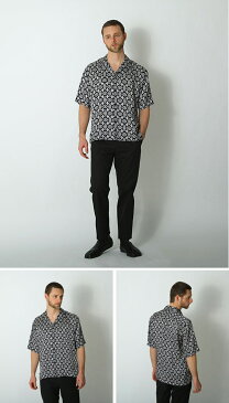 Maison Margiela / メゾン マルジェラ : 【メンズ】Open Collar Shirt / 39〜41サイズ : オープンカラーシャツ アロハ 開襟 コットン マルタンマルジェラ : S30DL0382-bjb【BJB】