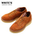 Whites Boots / ホワイツブーツ : NORTHWEST OXFORD -レッドドッグ-(シューホール 6) :ブーツ 靴 革靴 レザーシューズ ワークブーツ 本革 ビブラムソール カジュアル シンプル タウンユース デイリーユース 経年変化 : 300NWRO-DSRD-01【STD】【WIS】