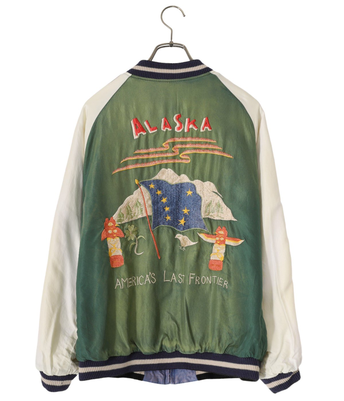 mG^[vCY GOLD / S[h : SOUVENIR JACKET gALASKAg AGED MODEL : X[׃jAWPbgAXJGCWhf X[xjAWPbg XJW o[Vu Be[W I[ : 24A-GL15481yMUSzyWISz