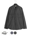 東洋エンタープライズ GOLD / ゴールド : COVERT CHAMBRAY WORK SHIRT / 全2色 : コバート シャンブレー ワーク シャツ 長袖シャツ マナプール糸 セルビッヂ コットン ブラック ネイビー メンズ 日本製 上品 : 23A-GL28985【MUS】【WIS】