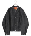 東洋エンタープライズ GOLD / ゴールド : RECYCLED WASTE SUVIN COTTON YARN 11.5oz. DENIM PLEATED BLOUSE WWII MODEL : リサイクル ウェイスト スビン コットン ヤーン 11 デニム プリーテッド ブラウス ヴィンテージ 大戦モデル : 23B-GL15376A【MUS】