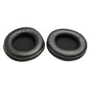MDR-DS7000 RF6000 MDR-MA300対応 スポンジ イヤーマフ イヤホン用取り外し可能保護カバー イヤーマフ 革イヤーマフ 2個入り (ブラッ...