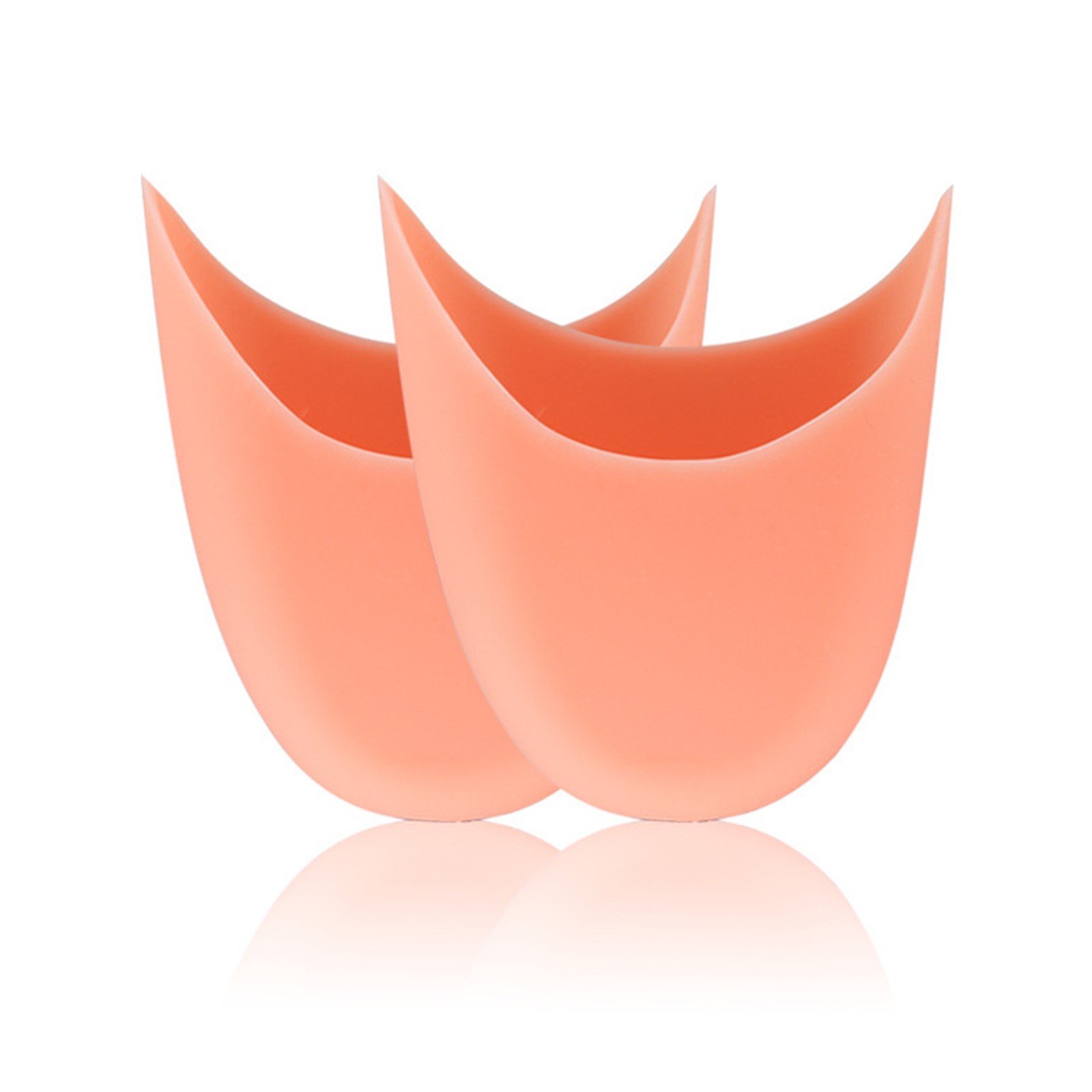 ダンスシューズのつま先カバー 摩擦防止のつま先ガード 足の痛みを防ぐ足裏パッド 足先のケア用パッド ..