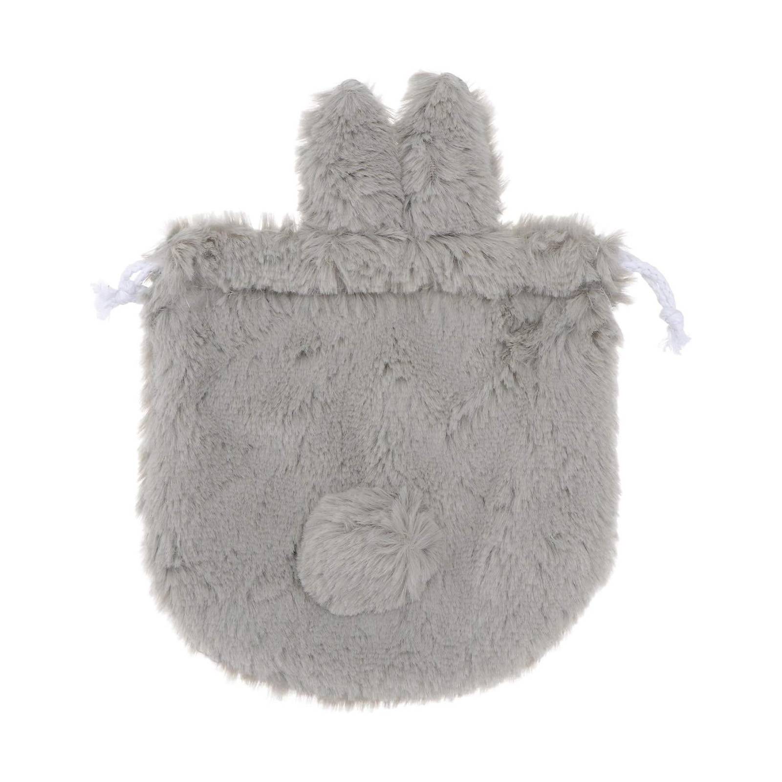 ウサギ化粧ポーチ 化粧バッグ 巾着袋 大容量 小物入れ ふわふわ 可愛い 軽量 旅行/出張 プレゼント 化..