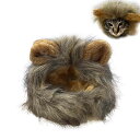 猫 ライオン被り物 ペットライオンたてがみ 小さいペット かわいい 面白いアクセサリー ペット被り物 ペットコスプレグッズ 変身グッズ