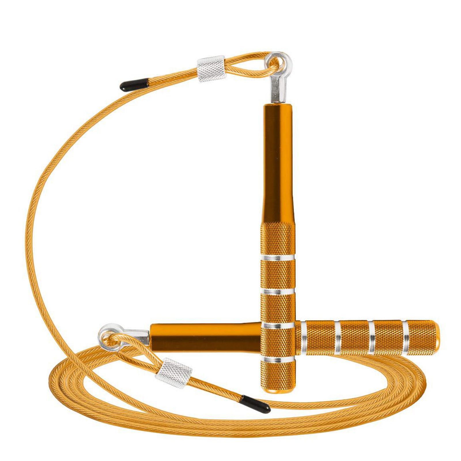 縄跳び 跳绳 縄跳び ダイエット なわとび アルミ合金 ハンドル ワイヤーロープ ジャンプロープ 長さ調..