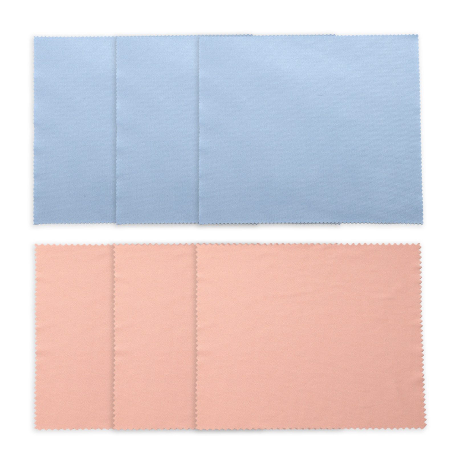 【6 枚入り】ジュエリークロス メガネクロス メガネ拭き クリーニングクロス 拭き取り力抜群 眼鏡 スマホ スクリーン メガネ モニター パソコン 時計 カメラ...