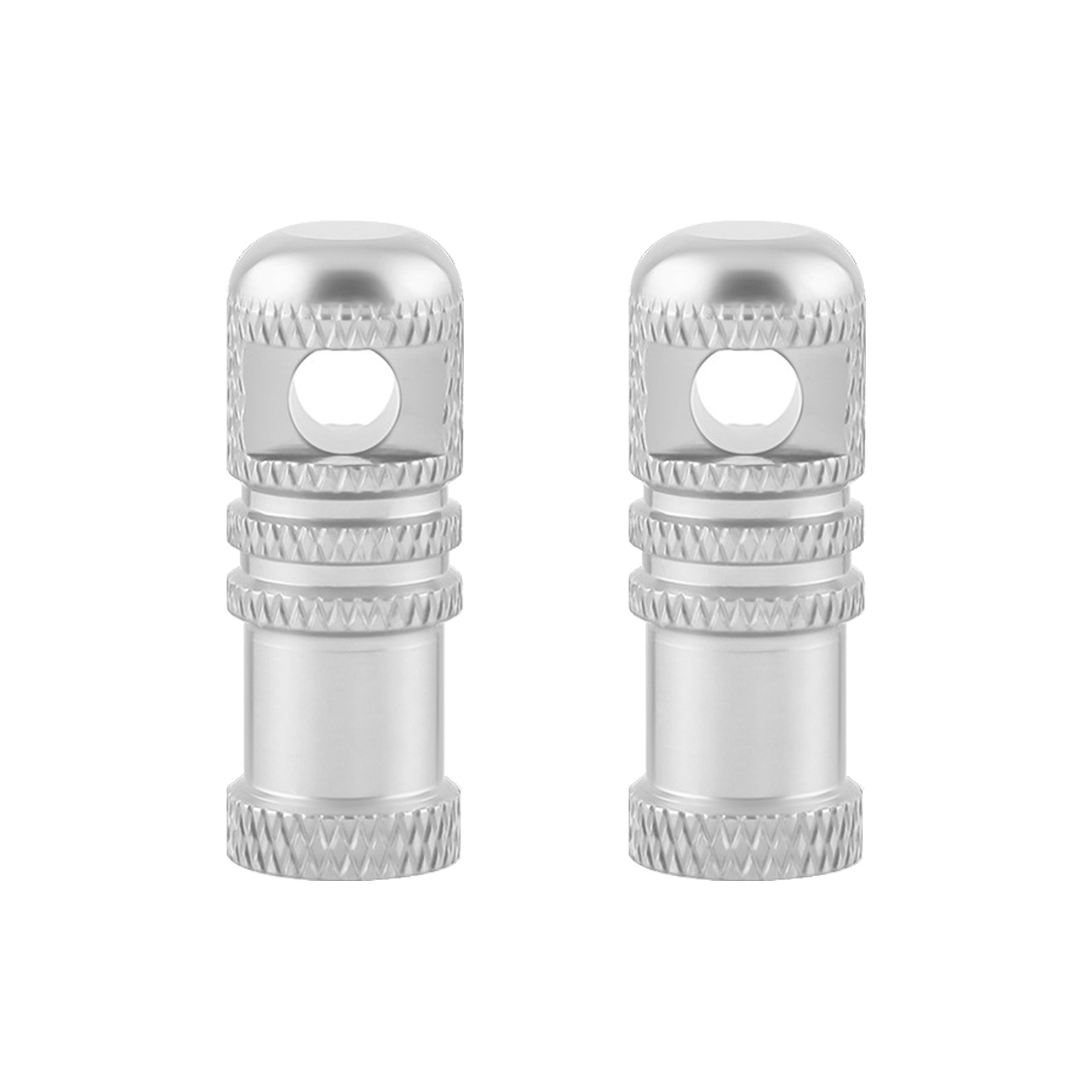 【2 個入り】自転車 タイヤ キャップ 自転車 アクセサリー 自転車バルブキャップ フレンチバルブ対応 アルミ合金製 工具付き 真空タイヤ対応 カラフル防塵キャップ 軽量 防錆 高密封性 MTB ロードバイク用