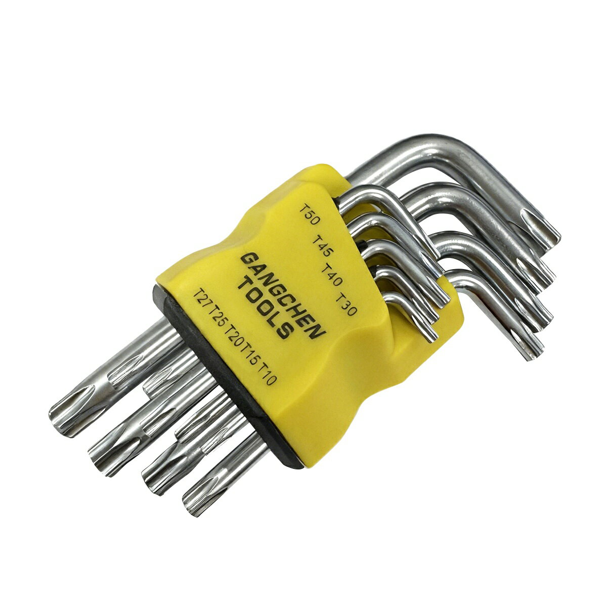 【9 個入り】レンチセット 星型レンチ 6角レンチ ヘックスレンチ 内六角レンチ T型トルクレンチ 梅花ミ..