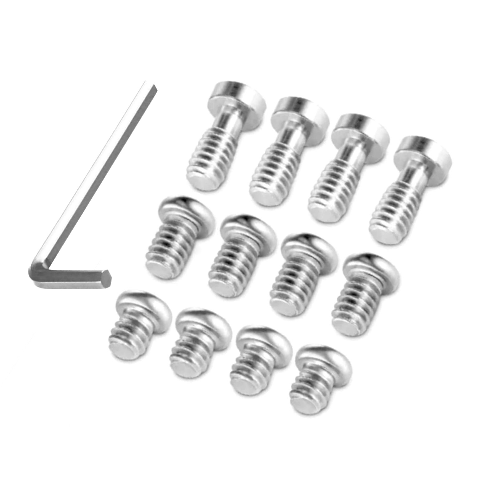 【13 個入り】1/4 ネジ ねじ 1/4インチネジ カメラ固定ネジ 三脚用 組み合わせネジ セット 1/4 内六角..