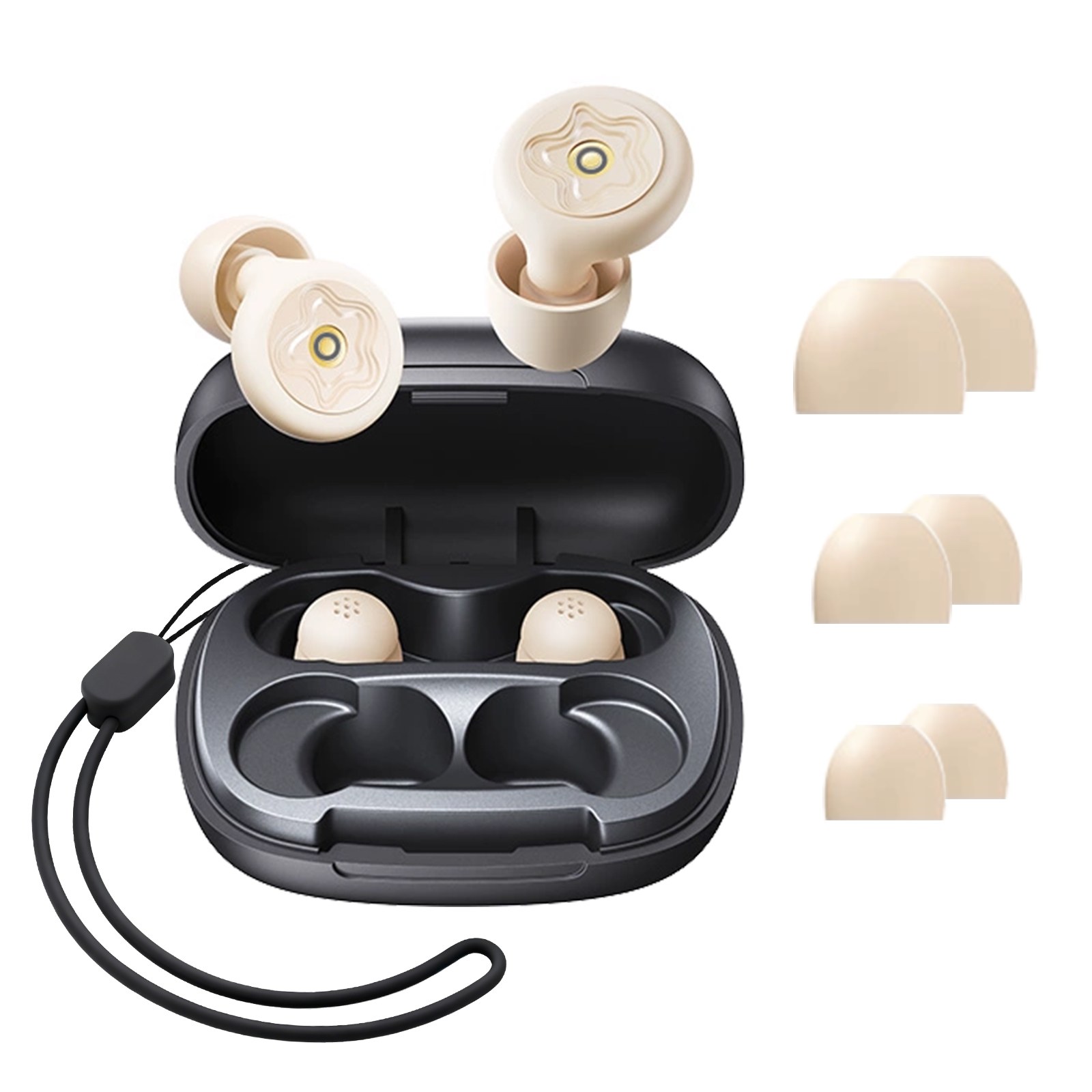 耳栓 耳塞 ループ 耳栓 睡眠用耳栓 ノイズキャンセリング 耳栓 睡眠用シリコン 防音 いびき対策 超柔軟..