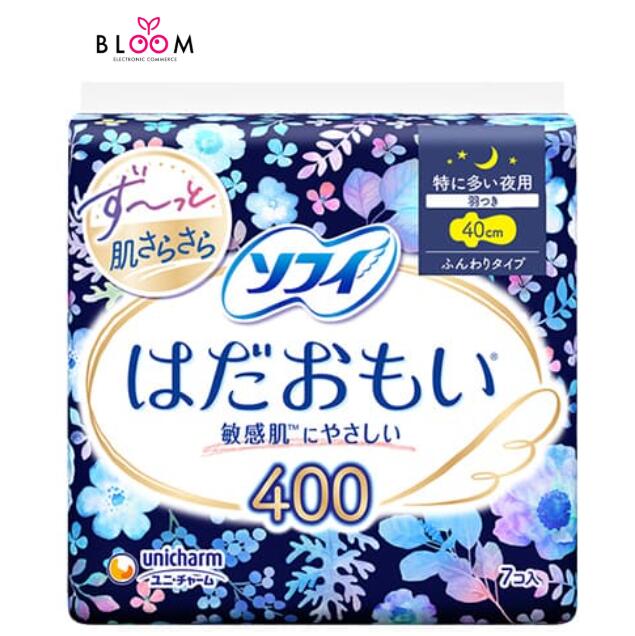 樂天商城 - ソフィ はだおもい 特に多い夜用 400 羽つき 40cm 単品7枚 329472