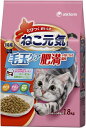 【ケース販売】 ユニ・チャーム ねこ元気 毛玉ケア 肥満が気になる猫用 まぐろ・チキン・緑黄色野菜入り 1.8kg ケースまとめ買い 入数 6個
