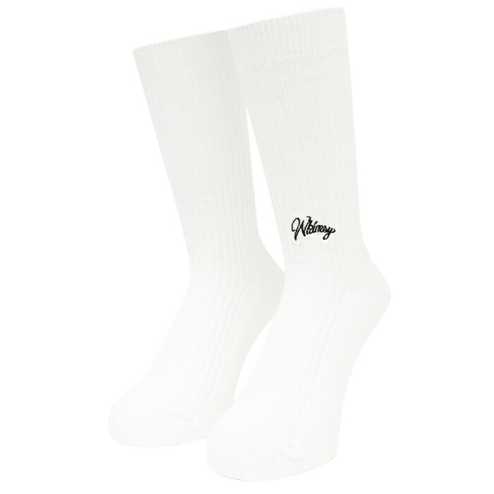 Rakuten - 【ソックス/ スケートボード】【送料無料】WHIMSY SOCKS (ウィムジー・ソックス) EMJAY SOCKS / WHITEスケートボードアパレル/ソックス