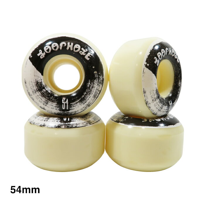 【ウィール/スケートボード】【送料無料】LOOPHOLE (ループホール)BRUSH TEAR DROP SHAPE100A / 54mm