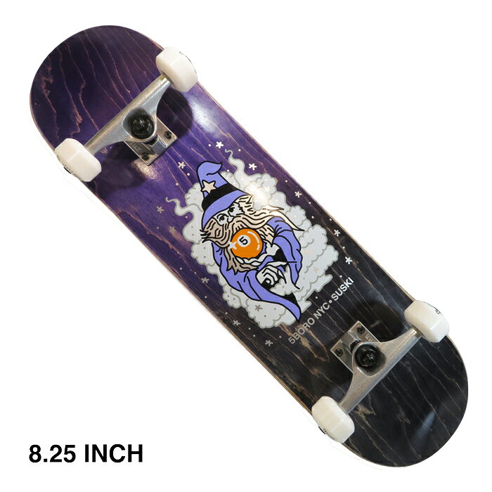 【スケボー/スケートボード/完成品】【送料無料】5BORO NYC / 5 BALL WIZARD8.25