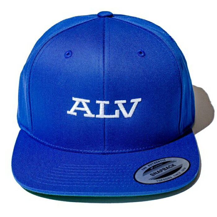 yCAP/ Xq/ BMXzALIVE INDUSTRY (ACuC_Xg[) ALV CAP SNAP BACK CAP BLUE XibvobNLbv