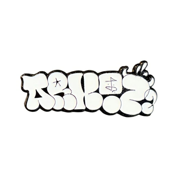 当店ARKTZ (アークティーズ)のピンバッジです。 Artwork by MINTONE MATERIAL : METAL100% SIZE : 50 x 20 mm COLOR : BLACK / WHITE 注意：モニターの発色の具合によって実際のものと色が異なる場合がございます。ARKTZ / THROW UP PIN / BLACK WHITE