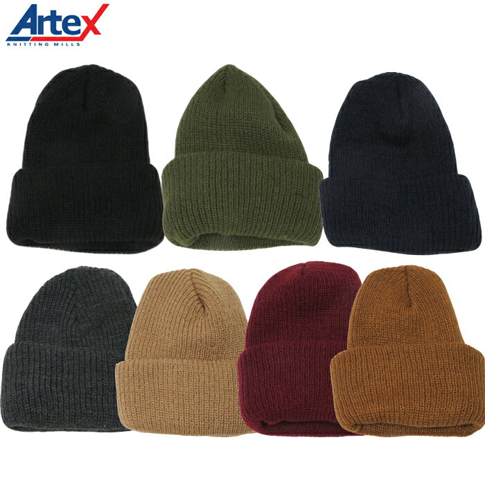 yBEANIE/ Xq/ XP[g{[hzArtex WATCH CAP BEANIE KNITCAP r[j[ 7 color