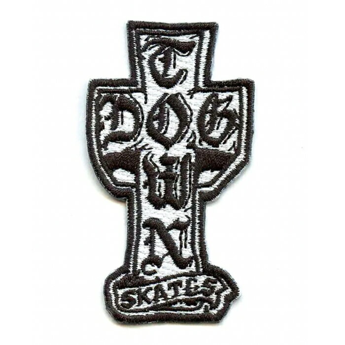 【PATCH / パッチ 】【送料無料】DOGTOWN (ドッグタウン)RxCx CROSS PATCHスケートボードアパレル/パッチ