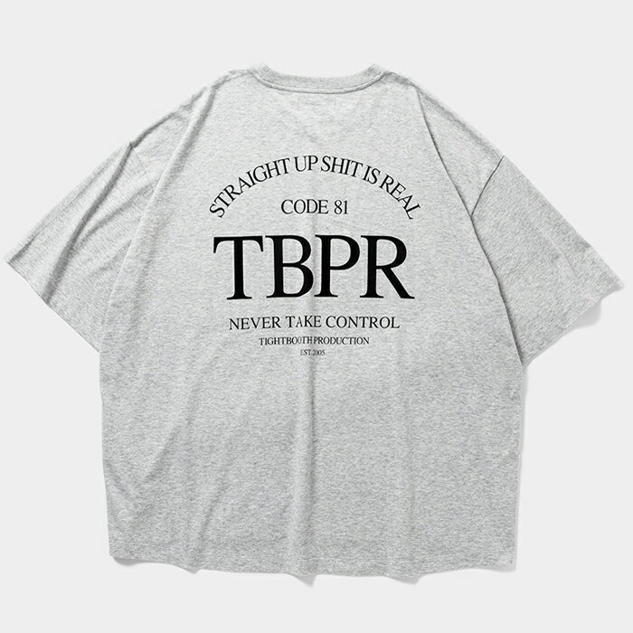 Rakuten - 【 スケートボード / T-SHIRTS 】【送料無料】TIGHTBOOTH (タイトブース) STRAIGHT UP S/S T-SHIRT - Quick Drying - Heather Greyスケートボード / アパレル