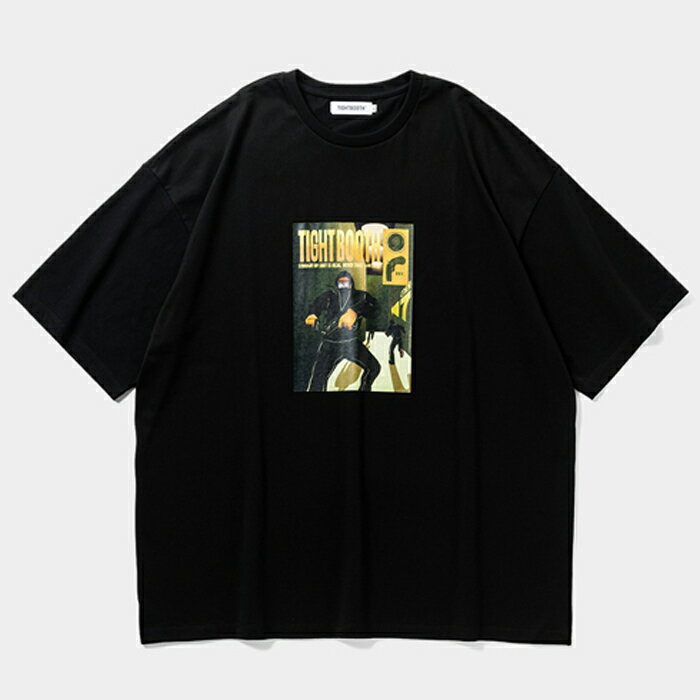 Rakuten - 【SALE/ Tシャツ】【送料無料】TIGHTBOOTH (タイトブース) RUN S/S T-SHIRT / BLACKスケートボード / アパレル