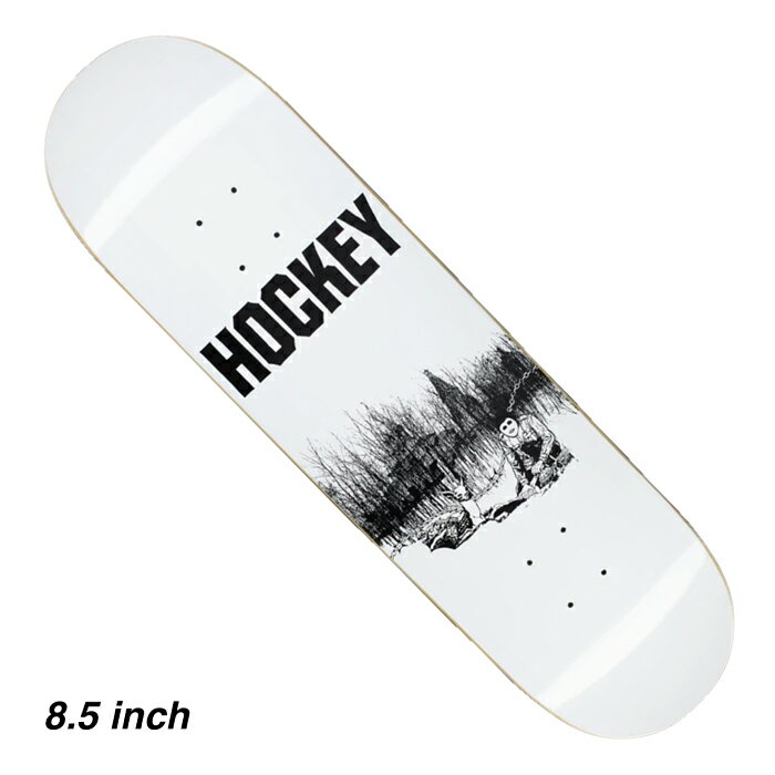 HOCKEY (ホッケー) WHISPER BLUE NIK STAIN 8.5 インチ / DECK arktzスケートバッグ付き