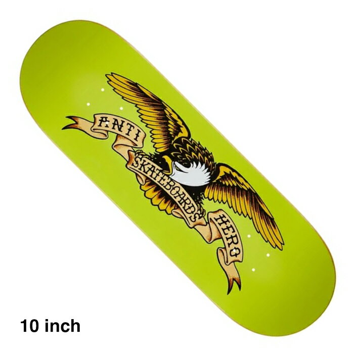 【スケボー/スケートボードデッキ】【送料無料】ANTIHERO SKATEBOARDS(アンチヒーロー・スケートボード)SHAPED EAGLE THE HORSE PILL 10"インチ