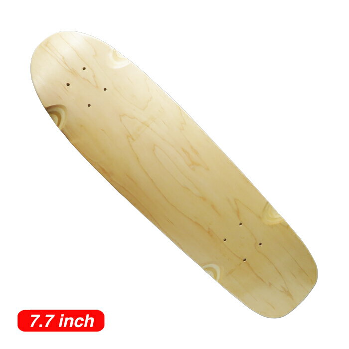 REPTILE ブランクデッキ クルーザーNATURAL (ナチュラル) 7.7×28インチ / CRUISER DECK arktzスケートバッグ付き