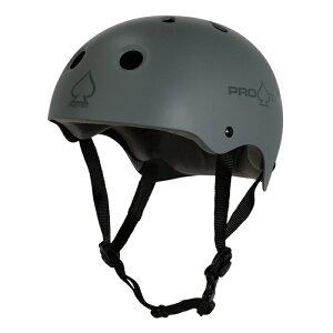 【スケボー/スケートボード/プロテクター/防具】PROTEC(プロテック) CLASSIC SKATE MATT GREY HELMET ヘルメット マットグレイ つや消し グレイ BMX