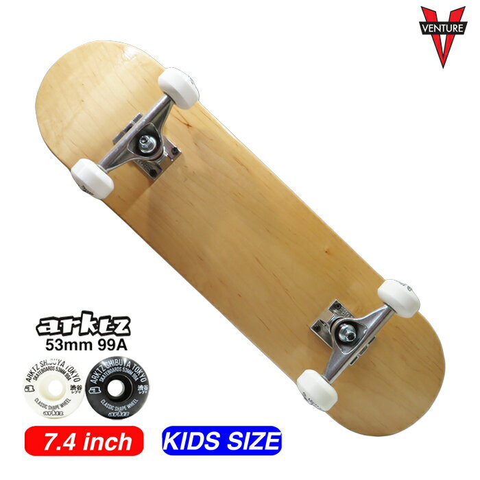 ڥܡ/ȥܡ/ʡ̵ۡۥ֥KIDS VENTURE TRUCK(٥㡼ȥå)  ARKTZ WHEEL ץ꡼ȥå ʥ 7.4 Ҷ 鿴 Ϥ ȥ꡼ sk8 skateboard VENTURE ץ꡼ arktzȥХåդ