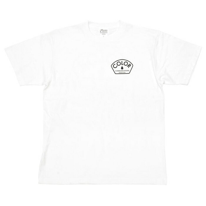 【スケボー/ スケートボード / Tシャツ】color communications (カラーコミュニケーションズ) DESIGN DEPT TEE WHITE