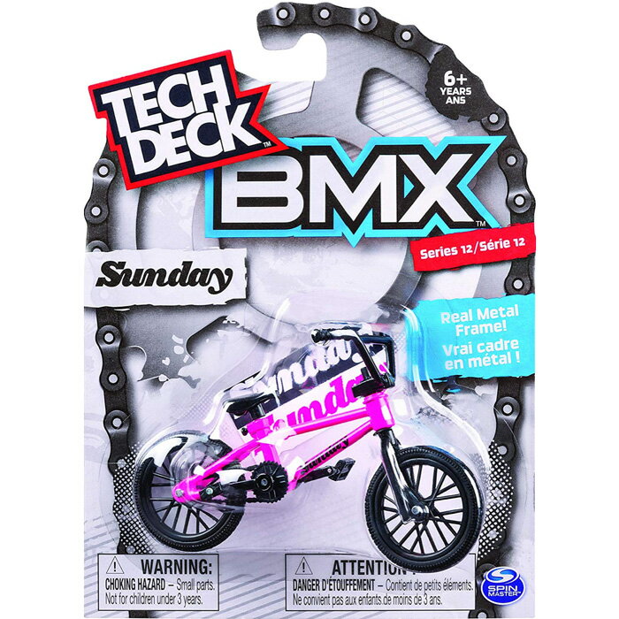 【指スケ / 指BMX】TECH DECK (テックデッキ） BMX Vol.2 SUNDAY PINK サンデー ミニBMX 指BMX