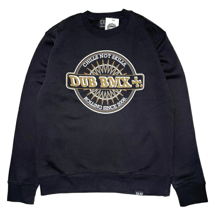 【BMX/ スウェット】DUB BMX Chills Sweatshirt Black