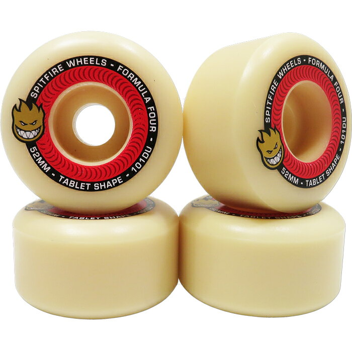 【スケボーウィール/スケートボード】SPITFIRE WHEELS(スピットファイヤー・ウィール)FORMULA FOUR (F4)TABLETS / 101Du / 52mmスケートボードパーツ / ウィール arktz-tokyo-10001454 arktz サンプル画像2