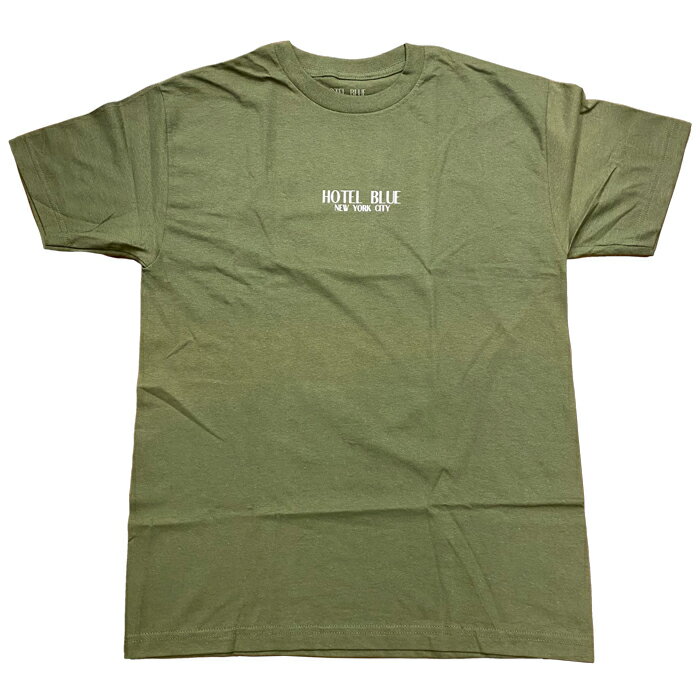 【スケボー/ スケートボード / Tシャツ】HOTEL BLUE (ホテルブルー) LOGO S/S TEE GREEN