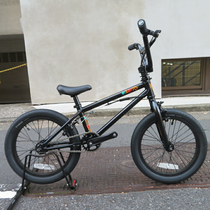 【BMX / 完成車 / 16インチ】MOTELWORKS(モーテルワークス) 2022 "DELIGHT E" SEMI MATT BLACK ストリ..