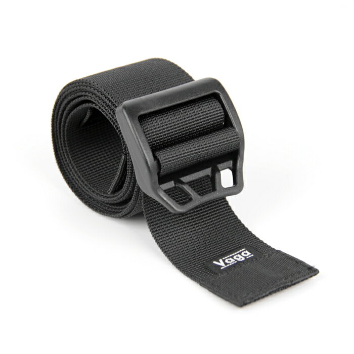 【ベルト/スケートボード】VAGA (バガ) / Lightweight Belt BLACKスケボー/スケートボード/BMX
