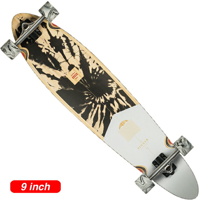 【スケボー/スケートボード/完成品】GLOBE (グローブ) Pinner Classic 40" Longboard Bamboo/Black Dye 9×40 インチ コンプリートセット /初心者 はじめて クルーザー sk8 skateboard arktzレンチ付き ロングボード