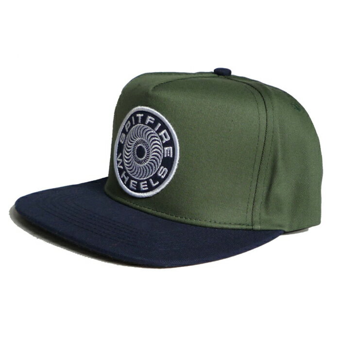 yCAP/ Xq/ XP[g{[hzSPITFIREiXsbgt@C[j CLASSIC 87 SWRL PATCH 5-Panel CAP DARK GREEN NAVY