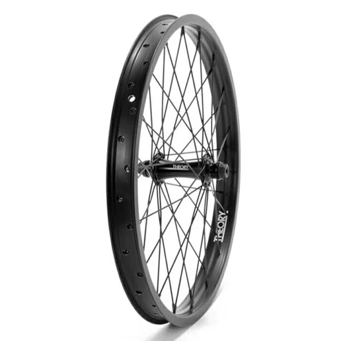 【BMX / ホイール 】THEORY (セオリー) PREDICT FRONT WHEEL 36H BLACK 20 inch ストリート パーク