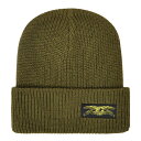 yBEANIE/ Xq/ XP[g{[hzANTIHERO (A`q[[) STOCK EAGLE LABEL CUFF BEANIE OLIVE r[j[ A^Cq[[