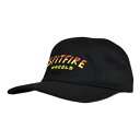 yCAP/ Xq/ XP[g{[hzSPITFIREiXsbgt@C[j HELL HOUNDS SCRIPT STRAPBACK 5-Panel CAP BLACK