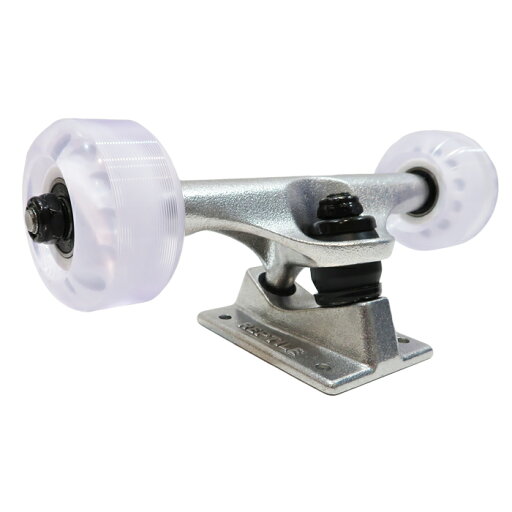 【スケボー下回り/スケートボード】REPTILE コンプリート用パーツセット JUICE 53mm CLEAR WHITE ソフトウィール(ビス付き)(デッキと購入で¥6000 arktz レンチ付き) 【スケボー下回り/スケートボード】REPTILE コンプリート用パーツセット JUICE 53mm CLEAR WHITE ソフトウィール(ビス付き)(デッキと購入で¥6000 arktz レンチ付き)