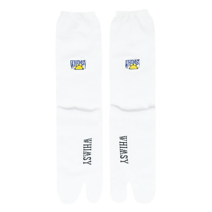 WHIMSY SOCKS ウィムジーソックス TABI SOCKS WHITE