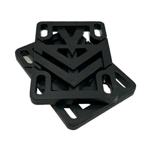 【ライザーパット/ スケボー/スケートボード】MINI LOGO (ミニロゴ) RISER PAD 1/4 インチ (6mm) BLACK 【ライザーパット/ スケボー/スケートボード】MINI LOGO (ミニロゴ) RISER PAD 1/4 インチ (6mm) BLACK