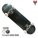 【スケボー/スケートボード/完成品】【送料無料】VENTURE × KID'S BLANK コンプリートセットKID'S BLANK DECK 7.4